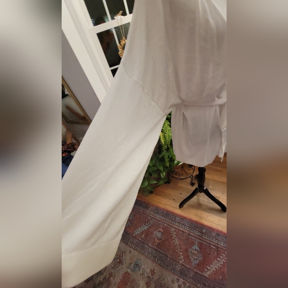 NWT Banana Republic White Kimono Cardigan XL - Picture 5 of 7